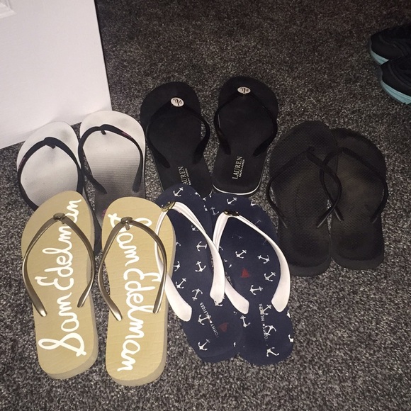 cheap name brand flip flops